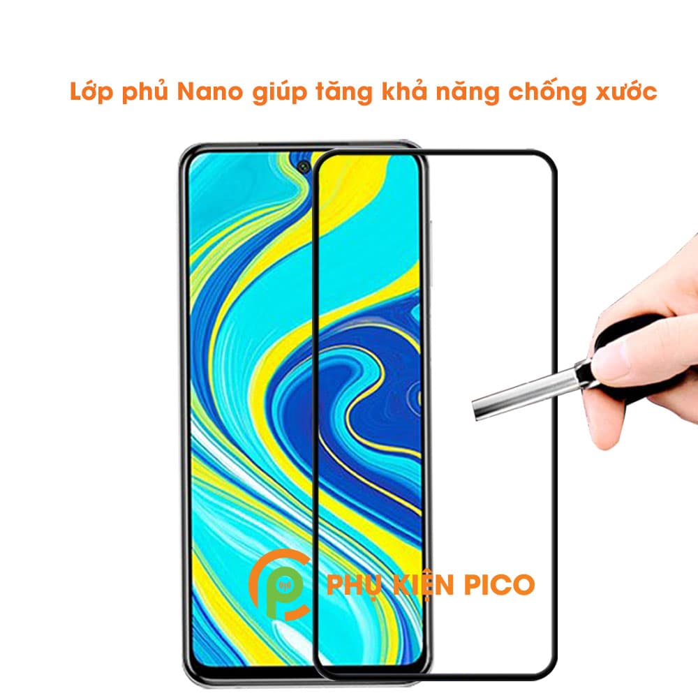 Kính cường lực Xiaomi Redmi Note 9 Pro viền đen siêu mỏng - 6