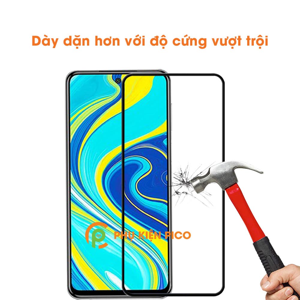 Kính cường lực Xiaomi Redmi Note 9 Pro viền đen siêu mỏng - 3