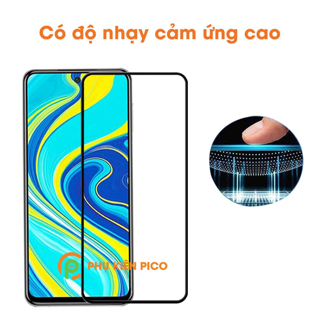 Kính cường lực Xiaomi Redmi Note 9 Pro viền đen siêu mỏng - 4