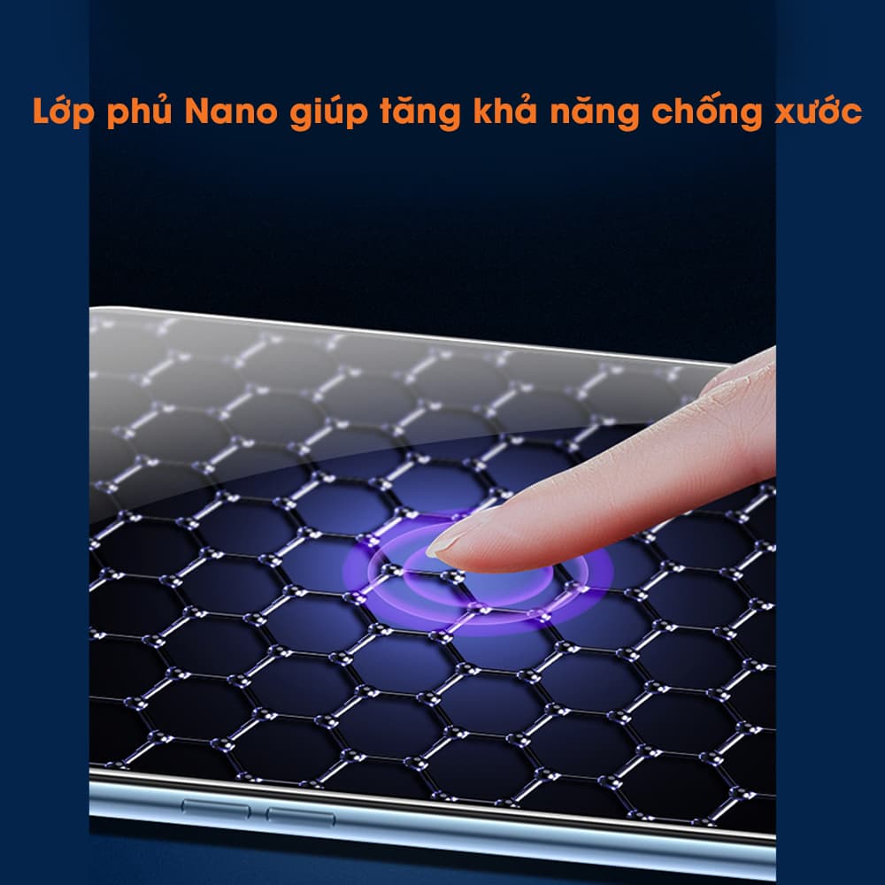 Cường lực Oppo A91 viền đen siêu mỏng độ cứng 9H chống trầy xước – Dán màn hình Oppo A91 - 3