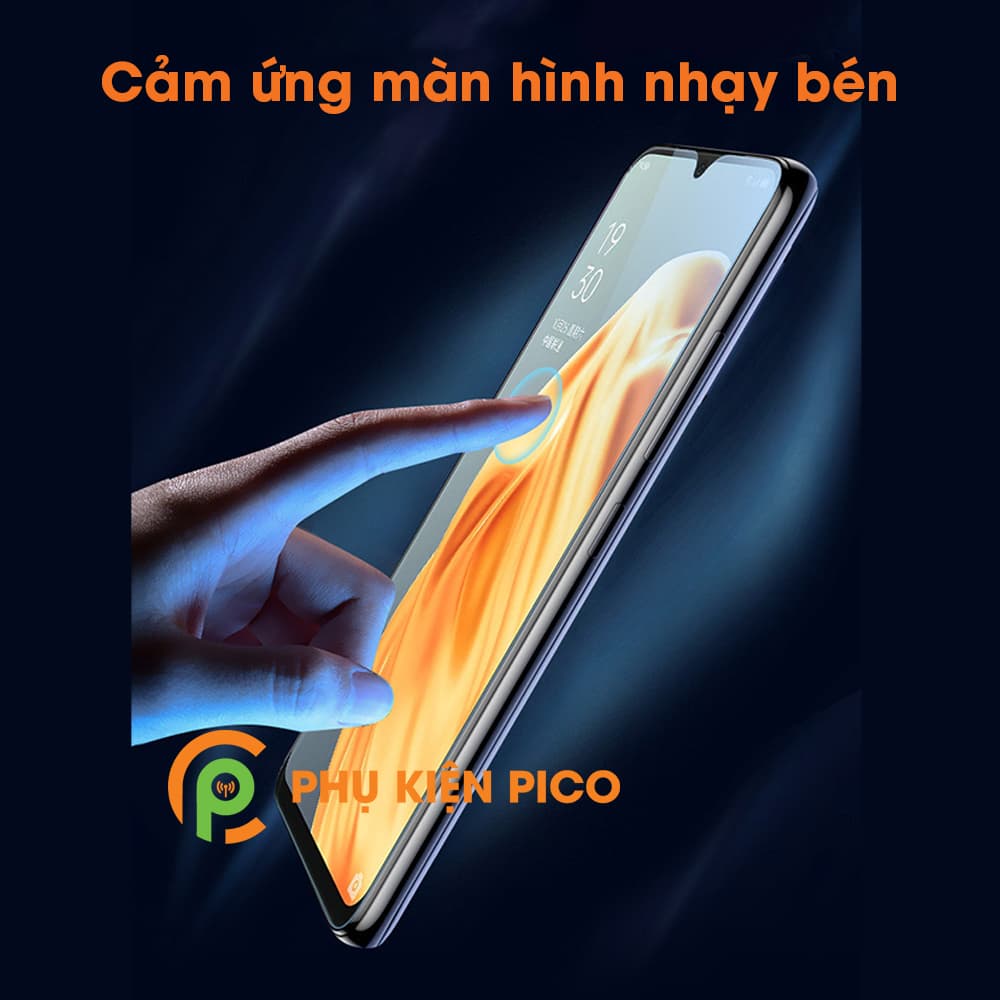 Cường lực Oppo A91 trong suốt full màn hình độ cứng 9H - 5