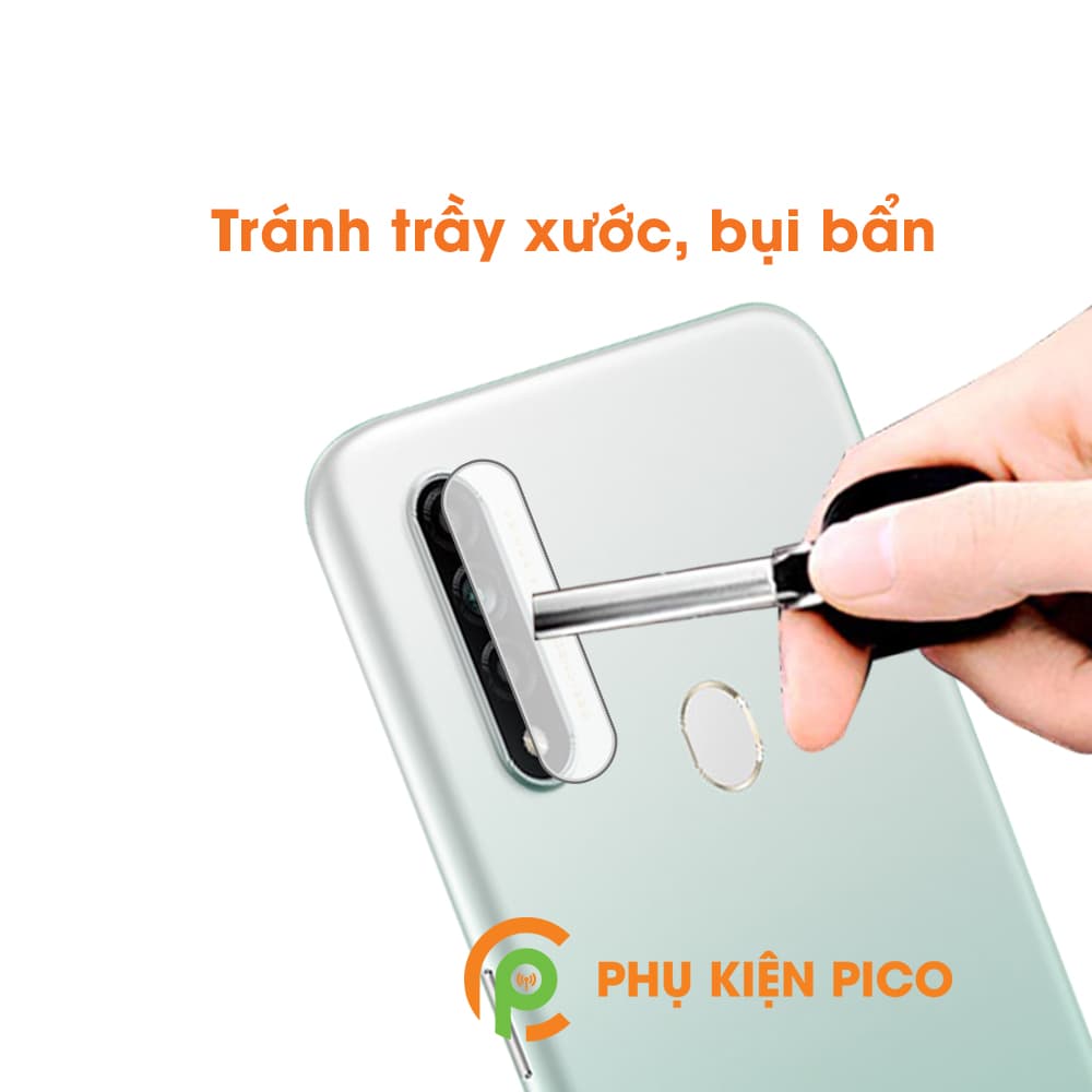 Dán camera Oppo A31 cường lực camera trong suốt độ cứng 7H - 2