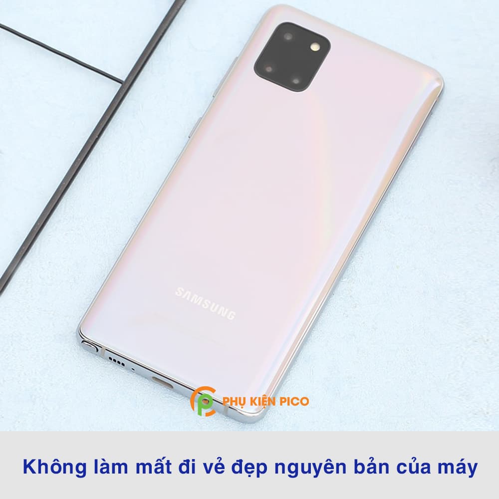 Dán lưng Samsung Galaxy Note 10 Lite full mặt lưng trong suốt PPF tự phục hồi vết xước - 3