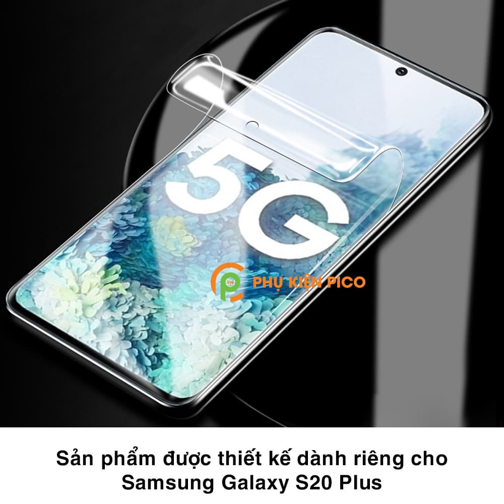 Dán màn hình Samsung S20 Plus PPF vân mờ chống vân tay cao cấp – Dán dẻo Samsung Galaxy S20 Plus - 8