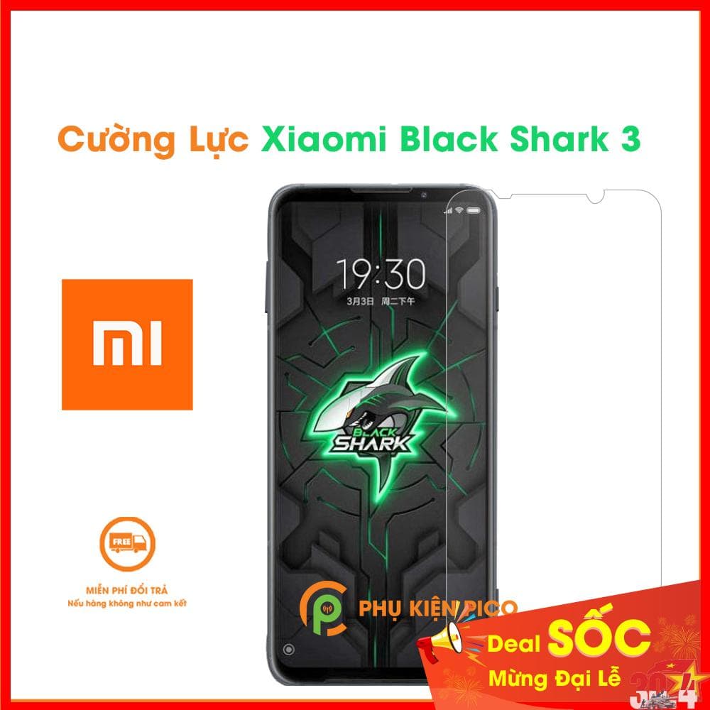 Kính cường lực Black Shark 3 trong suốt full màn hình độ cứng 9H