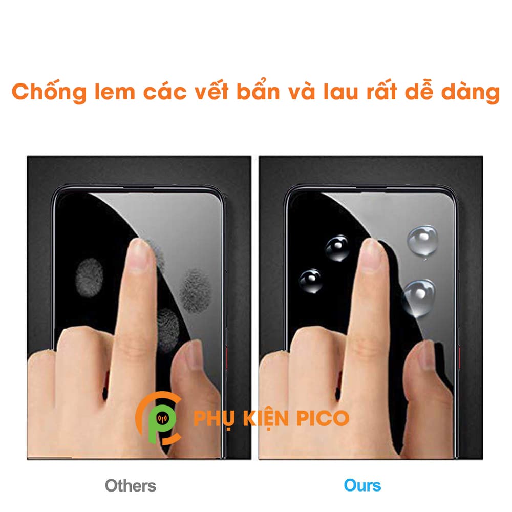 Cường lực Vsmart Active 3 nguyên gốc MAXShield trong suốt viền cong 2.5D - 3