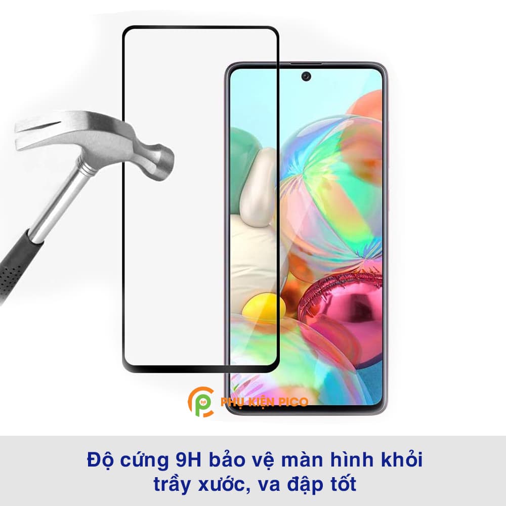Cường lực Samsung Galaxy A71 nguyên gốc Monqiqi trong suốt viền cong 2.5D - 6