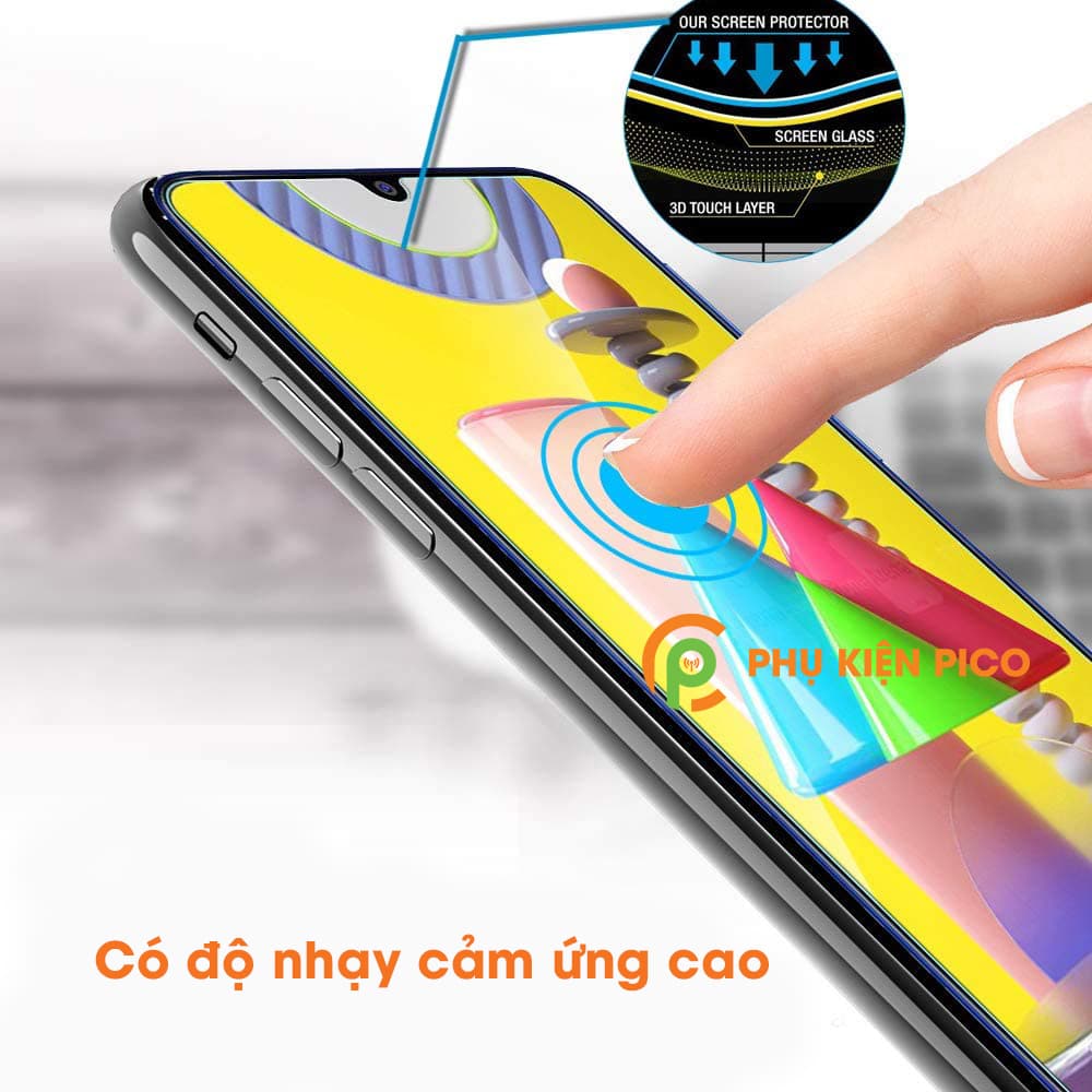 Cường lực Samsung Galaxy M31 chính hãng Gor trong suốt bộ 2 chiếc - 3