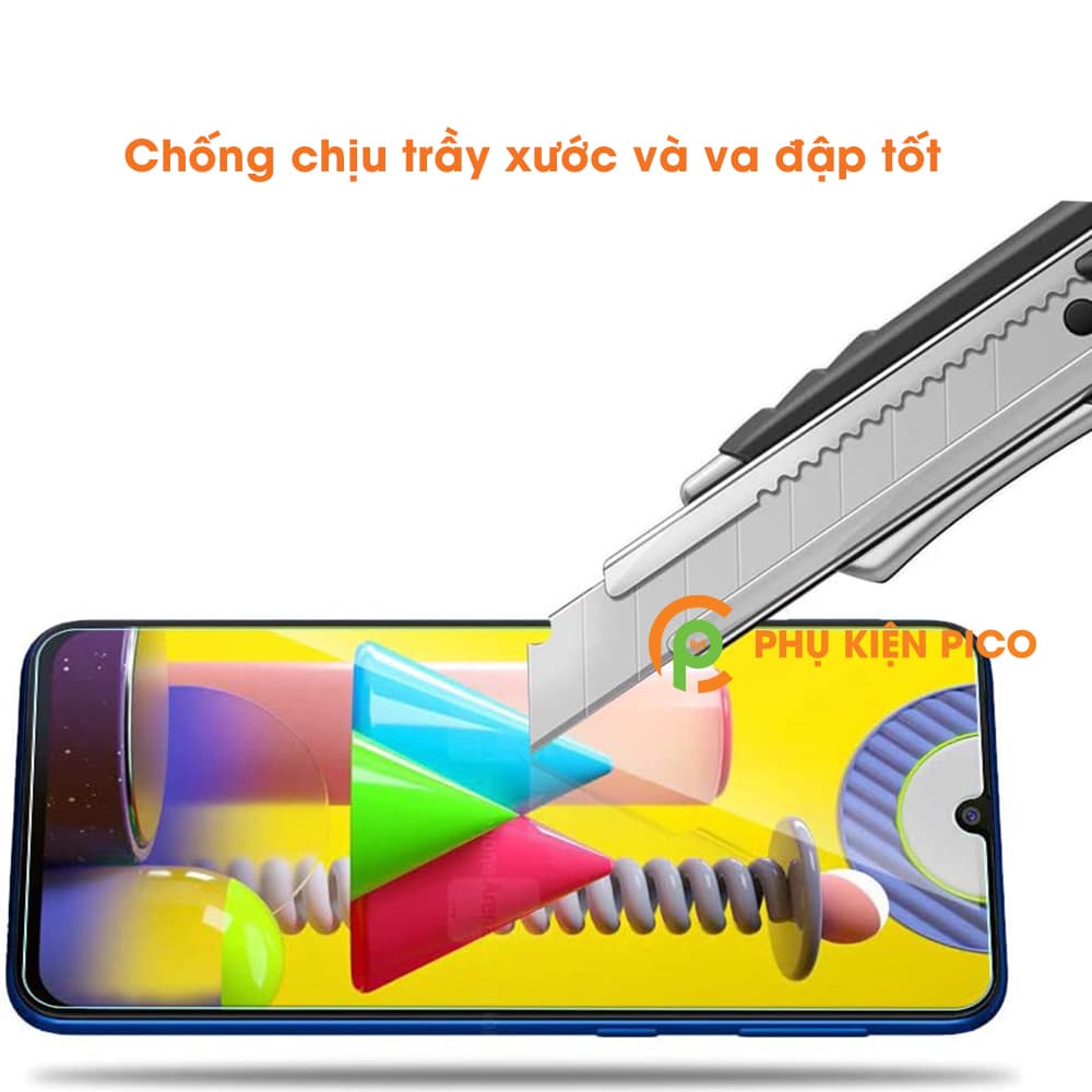 Cường lực Samsung Galaxy M31 chính hãng Gor trong suốt bộ 2 chiếc - 4
