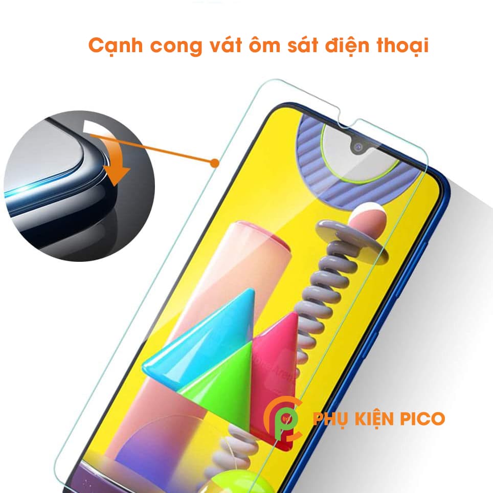 Cường lực Samsung Galaxy M31 chính hãng Gor trong suốt bộ 2 chiếc - 5