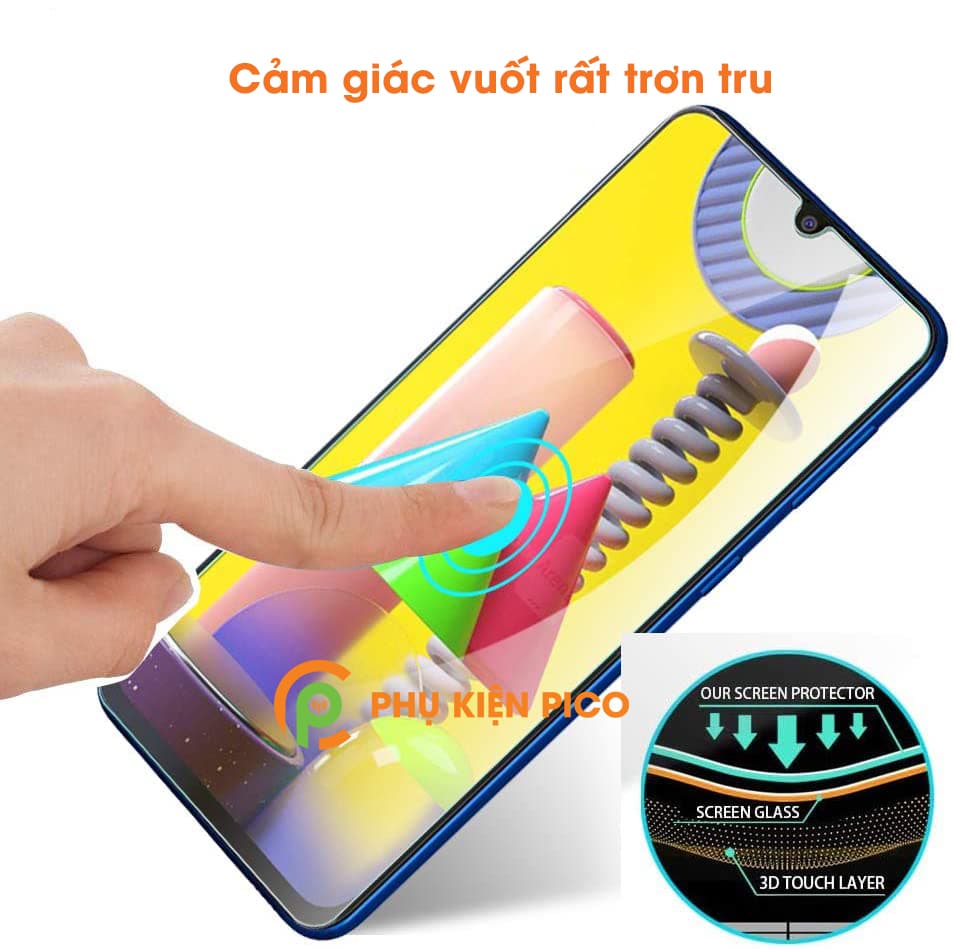 Cường lực Samsung Galaxy M31 chính hãng Gor trong suốt bộ 2 chiếc - 6