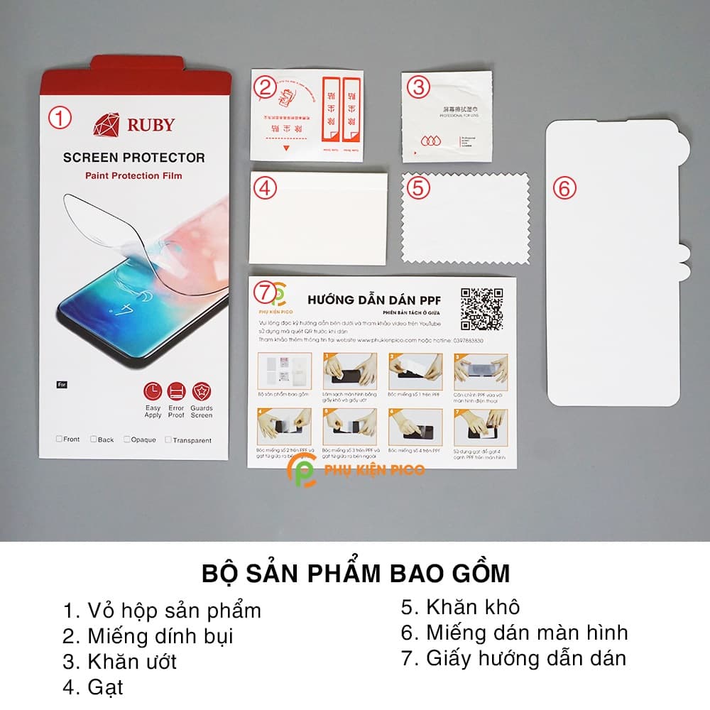 Dán màn hình Xiaomi Redmi Note 9 Pro full màn dẻo trong suốt PPF tự phục hồi vết xước - 8