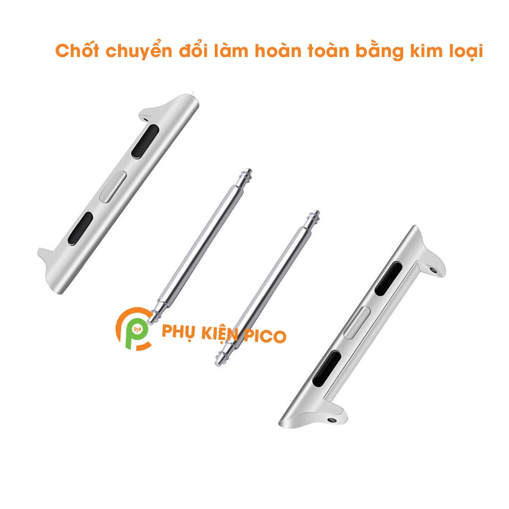 Adapter đồng hồ Apple Watch 1/2/3/4/5 size 38/40/42/44mm - Bộ 2 cái - 5