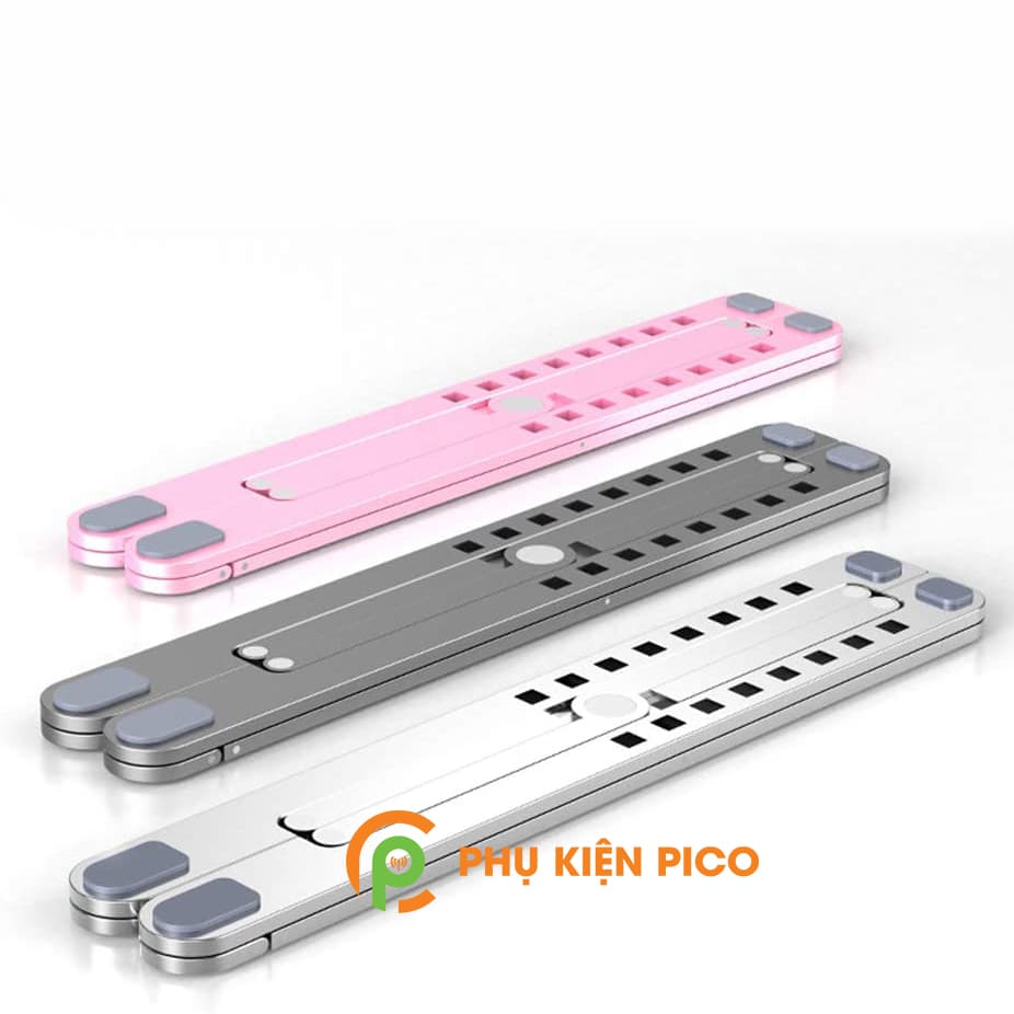 Đế tản nhiệt Laptop Macbook Ipad hợp kim nhôm chính hãng BONYRUY có thể gập gọn - 8