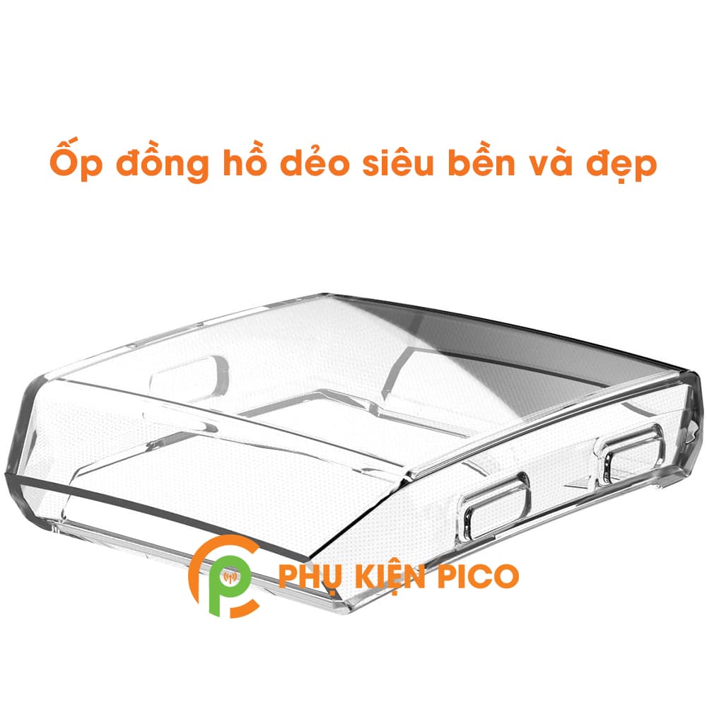 Ốp đồng hồ Fitbit Ionic trong suốt bảo vệ màn hình chống xước va đập - 6