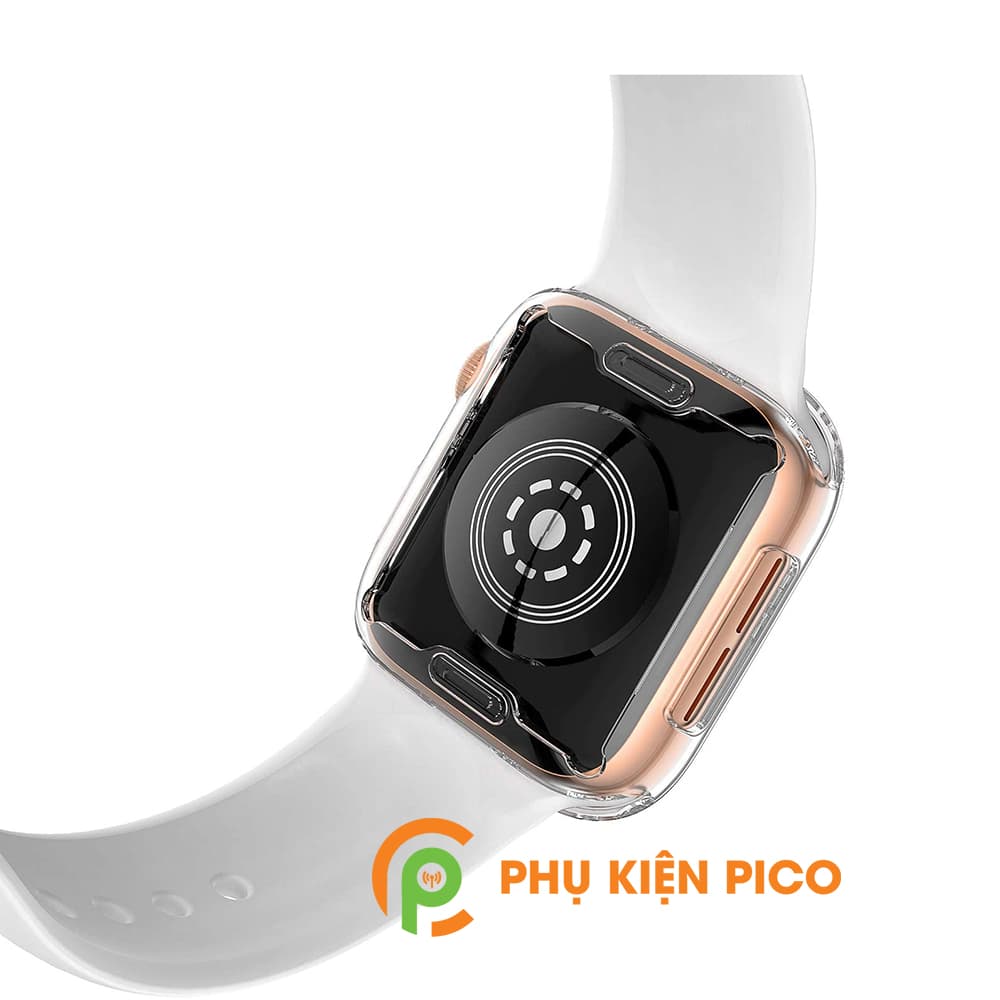 Ốp viền đồng hồ Apple Watch Series 4/5 Size 40/44mm Silicon dẻo - 7
