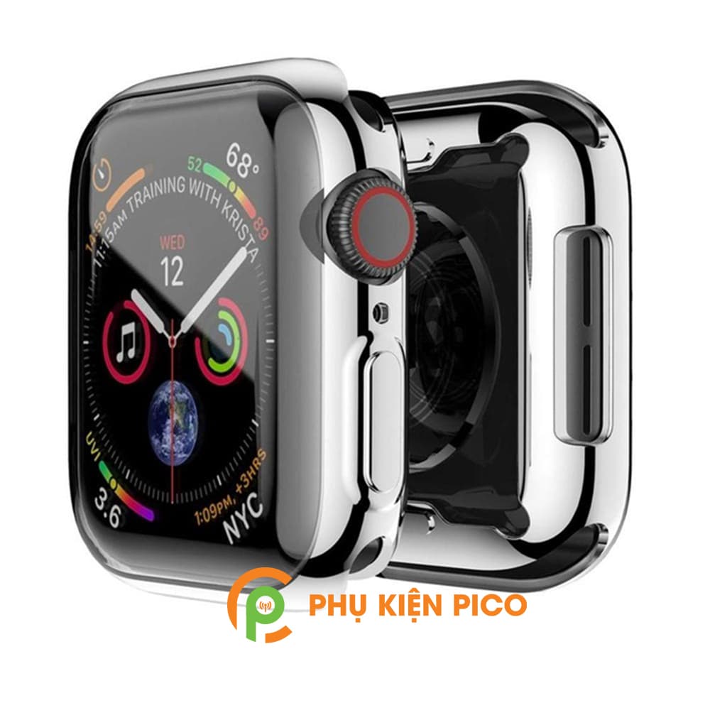 Ốp viền đồng hồ Apple Watch Series 4/5 Size 40/44mm Silicon dẻo - 8