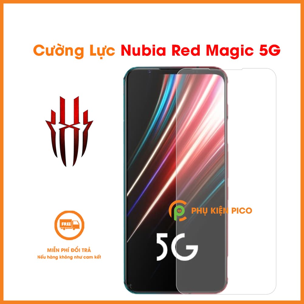 Kính cường lực Nubia Red Magic 5G trong suốt full màn hình độ cứng 9H