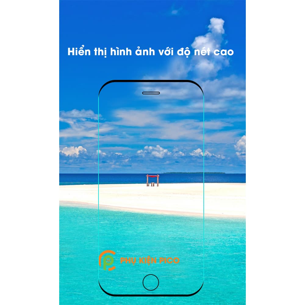 Cường lực Iphone 6 Plus viền vô cực 2.5D độ cứng 9H full màn hình - 6