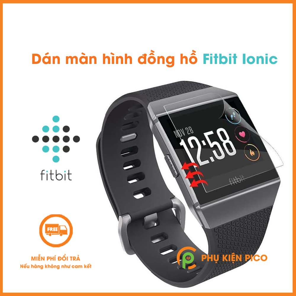 Dán màn hình đồng hồ Fitbit Ionic PPF cao cấp dẻo trong suốt