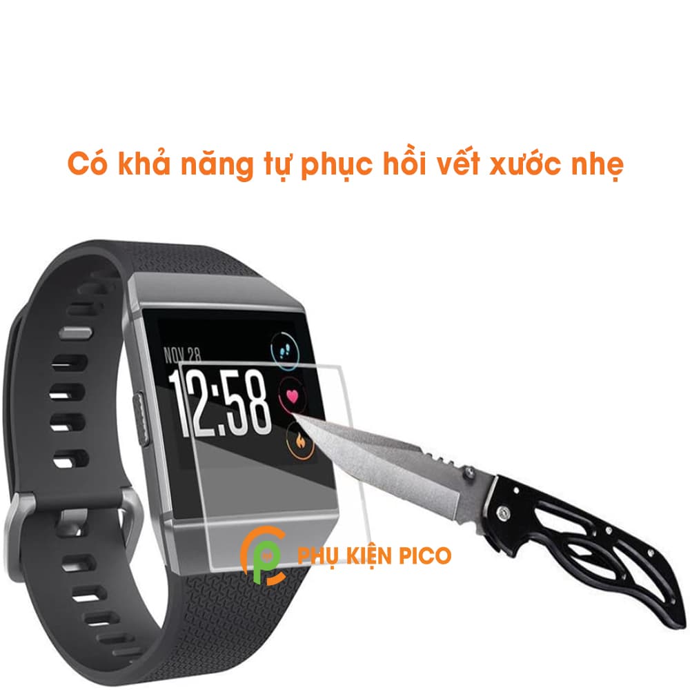 Dán màn hình đồng hồ Fitbit Ionic PPF cao cấp dẻo trong suốt - 2