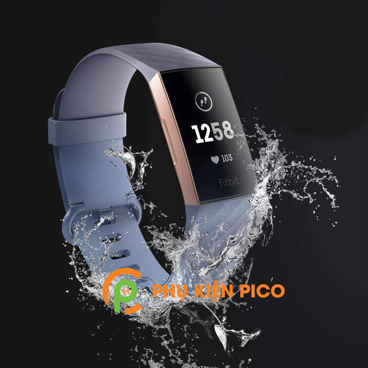 Dán màn hình đồng hồ Fitbit Charge 3 PPF cao cấp dẻo trong suốt - 4