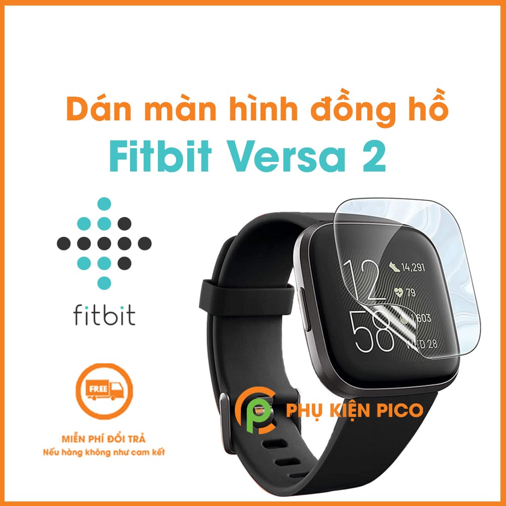 Dán màn hình đồng hồ Fitbit Versa 2 PPF cao cấp dẻo trong suốt