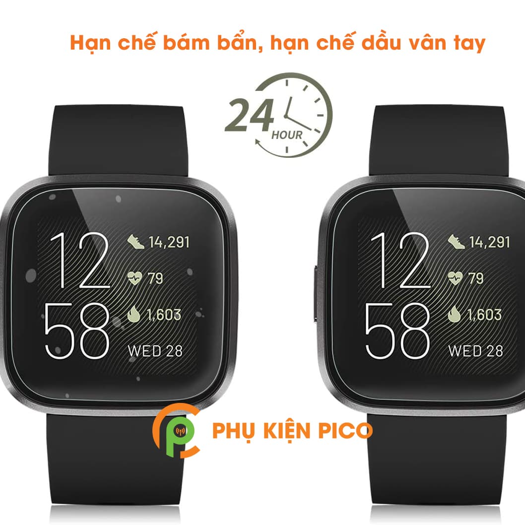 Dán màn hình đồng hồ Fitbit Versa 2 PPF cao cấp dẻo trong suốt - 3