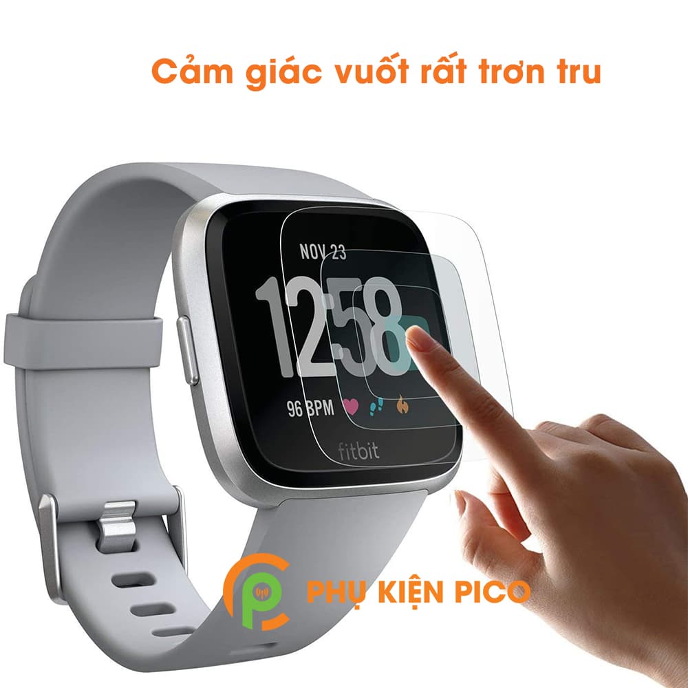Dán màn hình đồng hồ Fitbit Versa 2 PPF cao cấp dẻo trong suốt - 5