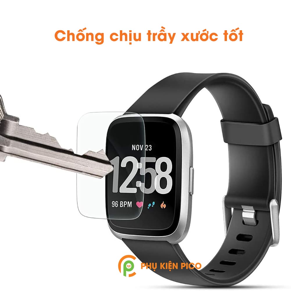 Dán màn hình đồng hồ Fitbit Versa PPF cao cấp dẻo trong suốt - 5
