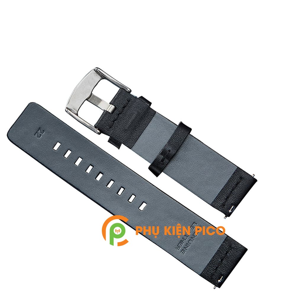 Dây da đồng hồ Huawei Watch GT 2 vân mịn bản 22mm - 8
