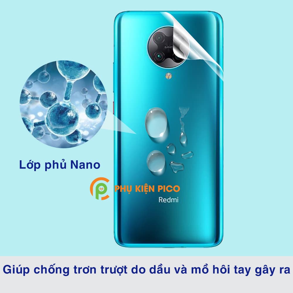 Dán lưng Xiaomi Redmi K30 Pro PPF cao cấp dẻo trong suốt - 7
