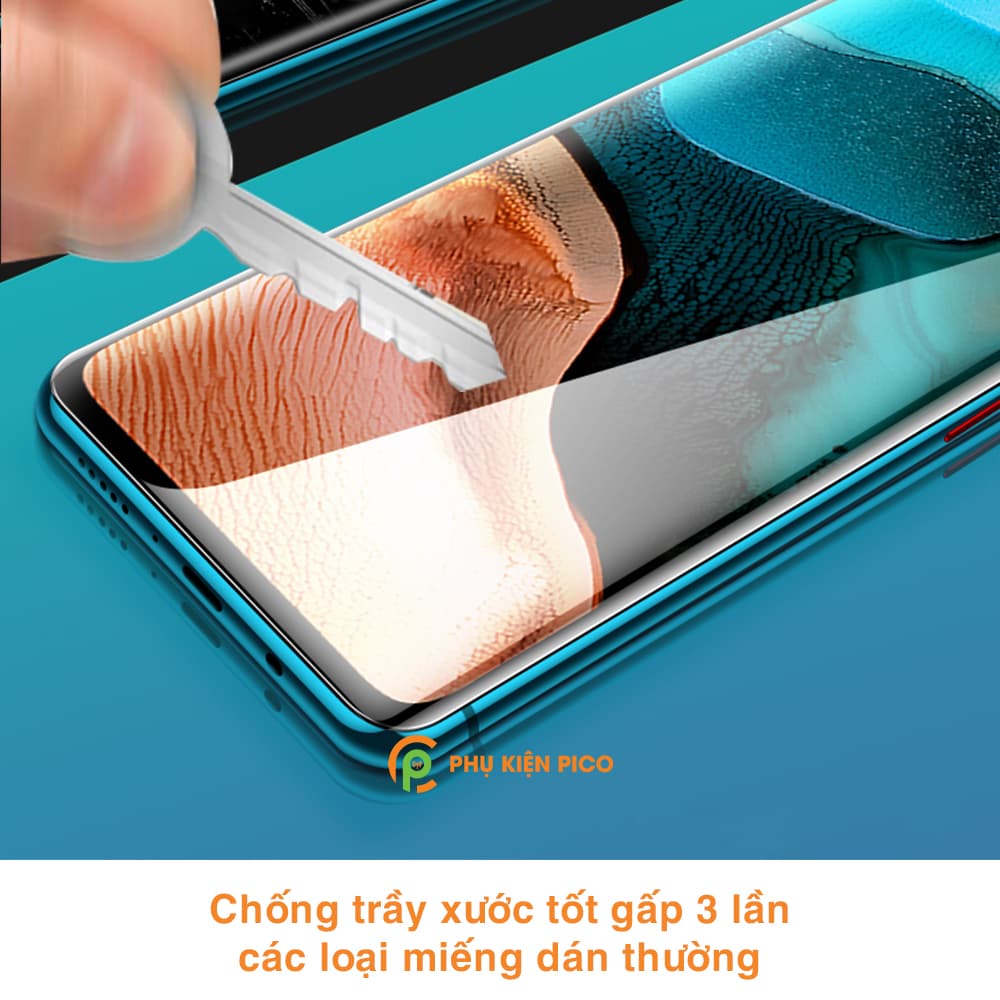 Dán màn hình Redmi K30 Pro full màn dẻo trong suốt PPF tự phục hồi vết xước - 2