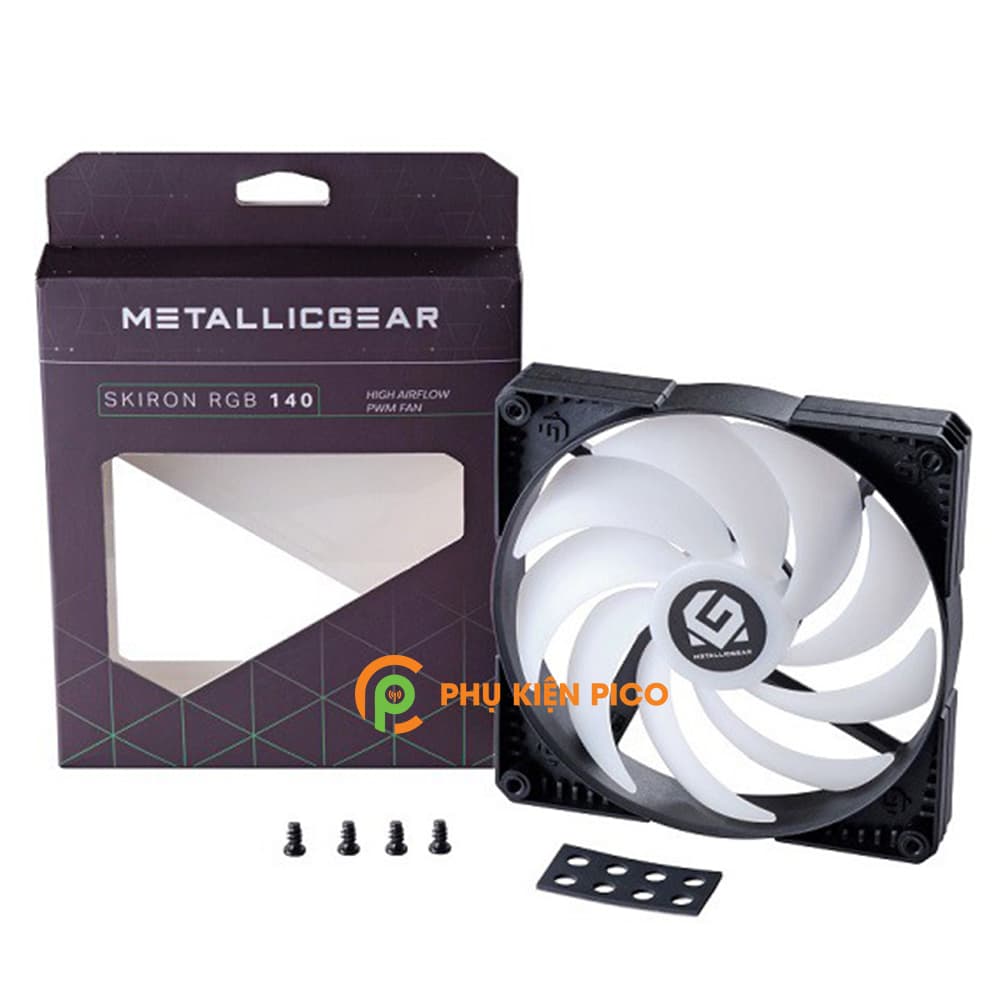 Quạt tản nhiệt case máy tính PHANTEKS Metallic Gear Skiron RGB - 6