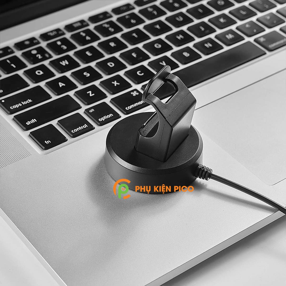 Đế sạc đồng hồ Fitbit Charge 3 đen dây cáp USB 1m Adapter Smartwatch - 3