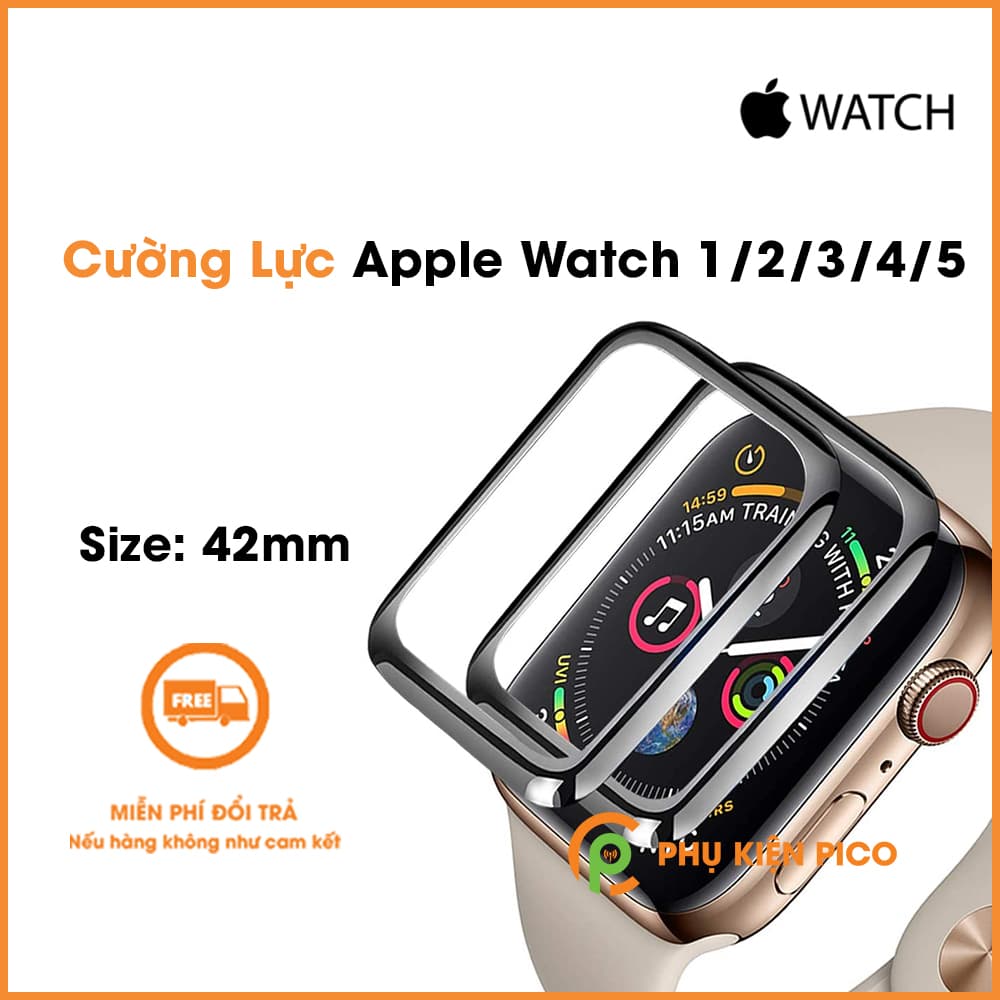 Cường lực Apple Watch Series 1/2/3/4/5 38mm 42mm 40mm 44mm - 9