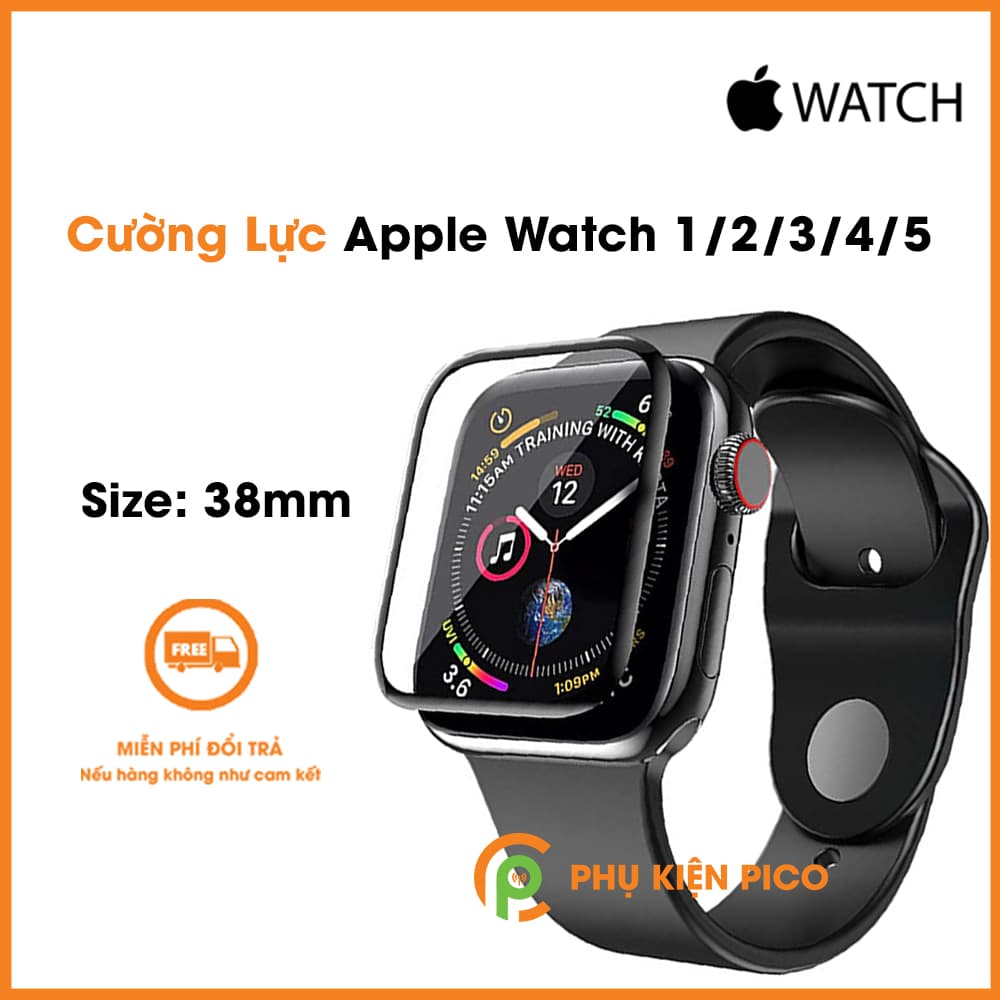 Cường lực Apple Watch Series 1/2/3/4/5 38mm 42mm 40mm 44mm - 11