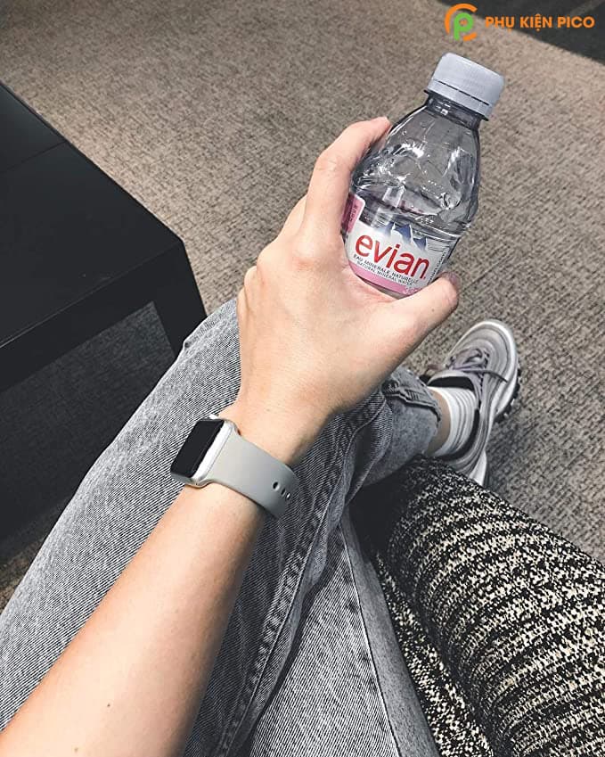 Dây silicon đồng hồ Apple Watch 1/2/3/4/5 size 38/40/42/44mm - 7