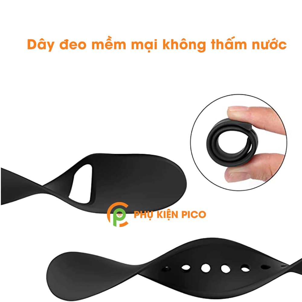 Dây silicon đồng hồ Apple Watch 1/2/3/4/5 size 38/40/42/44mm - 9