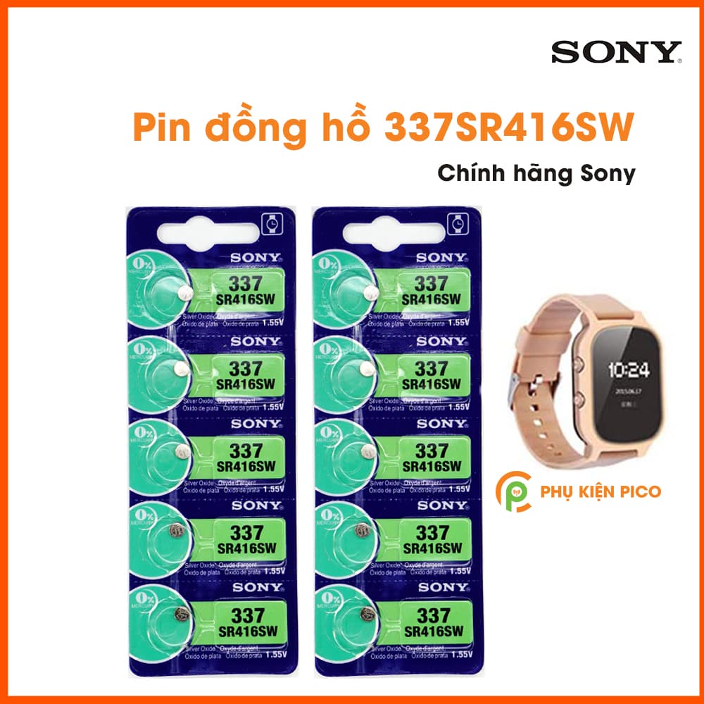 Pin Sony dùng cho pin đồng hồ, pin chìa khóa ô tô, pin chìa khóa xe máy chính hãng Sony Nhật Bản 1 viên 1.55V 3V - 8
