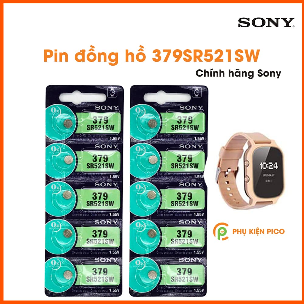 Pin Sony dùng cho pin đồng hồ, pin chìa khóa ô tô, pin chìa khóa xe máy chính hãng Sony Nhật Bản 1 viên 1.55V 3V - 3