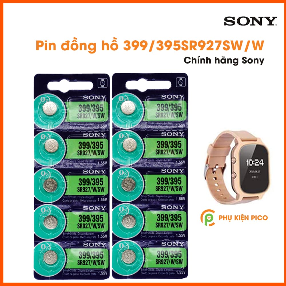 Pin Sony dùng cho pin đồng hồ, pin chìa khóa ô tô, pin chìa khóa xe máy chính hãng Sony Nhật Bản 1 viên 1.55V 3V - 4