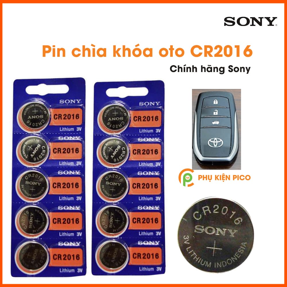 Pin Sony dùng cho pin đồng hồ, pin chìa khóa ô tô, pin chìa khóa xe máy chính hãng Sony Nhật Bản 1 viên 1.55V 3V - 5