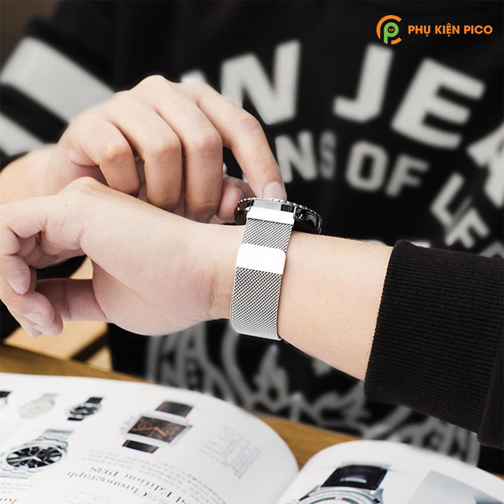 Dây đồng hồ Milanese Loop Samsung Watch Active 2 bản 40/44mm - 9