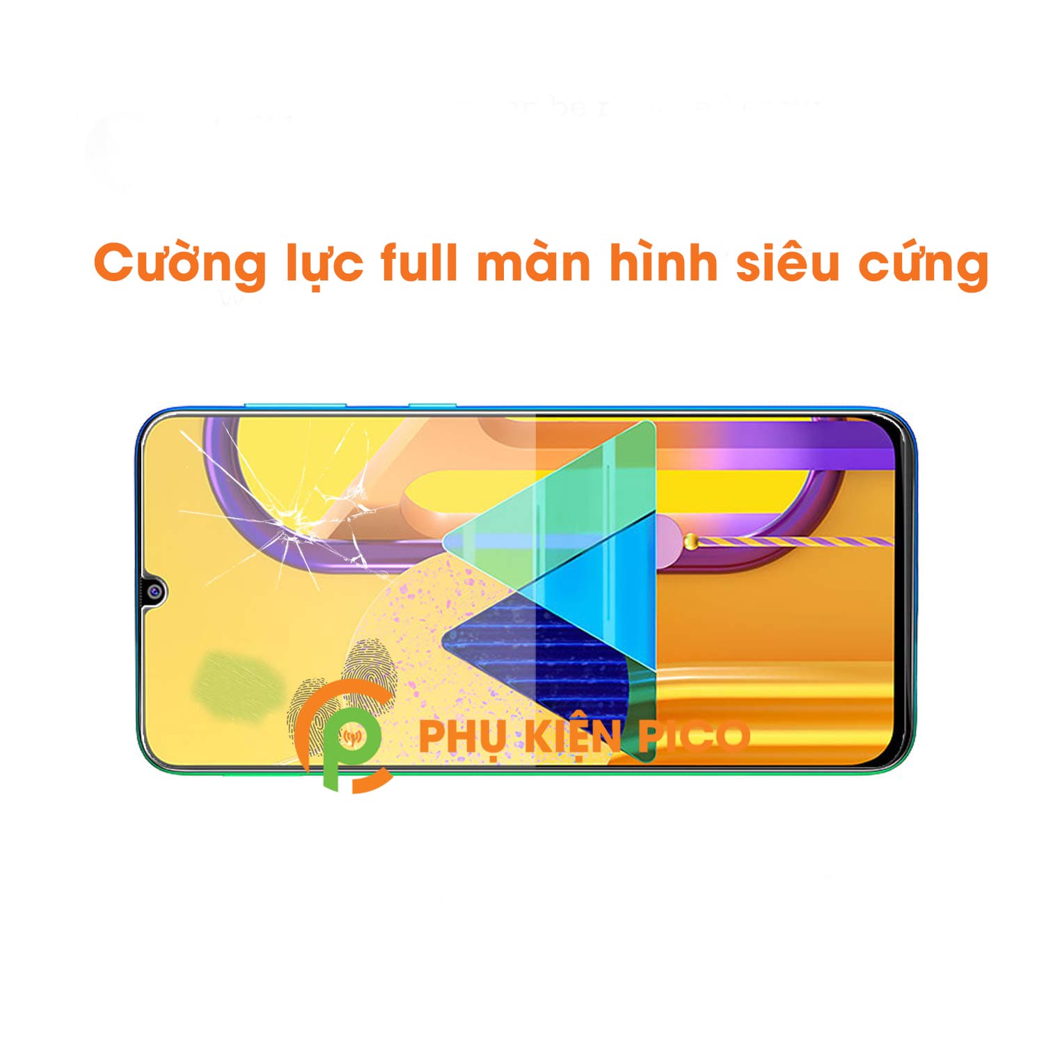 Kính cường lực Samsung Galaxy M30S chính hãng Gor trong suốt 1 chiếc - 6