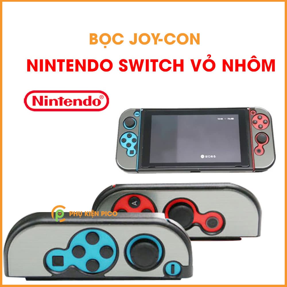 Vỏ bọc Joy-con Nintendo Switch vỏ nhôm chống sốc nhiều màu - 2