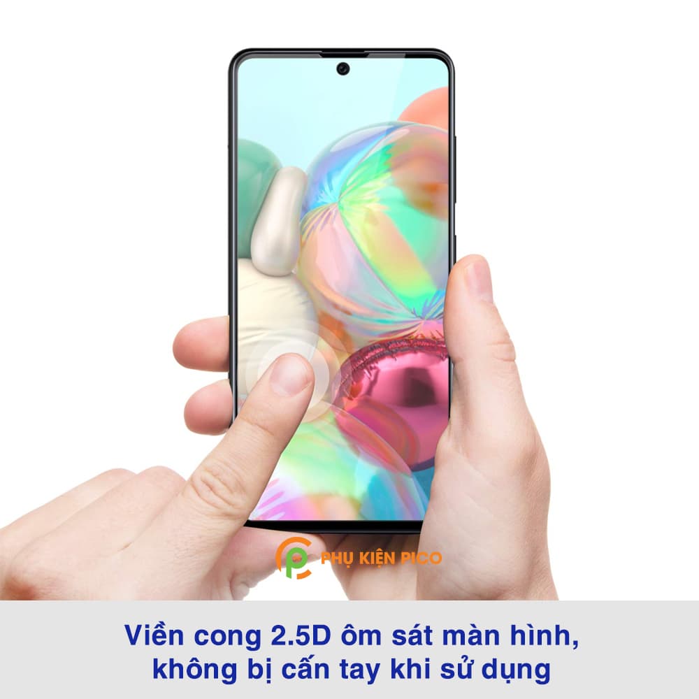 Kính cường lực Samsung A71 full màn hình chính hãng Gor dùng chung với mọi loại ốp lưng - 3