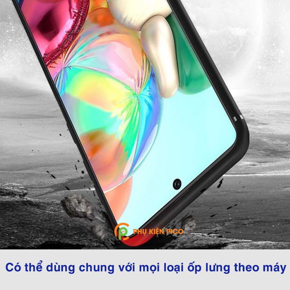 Kính cường lực Samsung A71 full màn hình chính hãng Gor dùng chung với mọi loại ốp lưng - 5