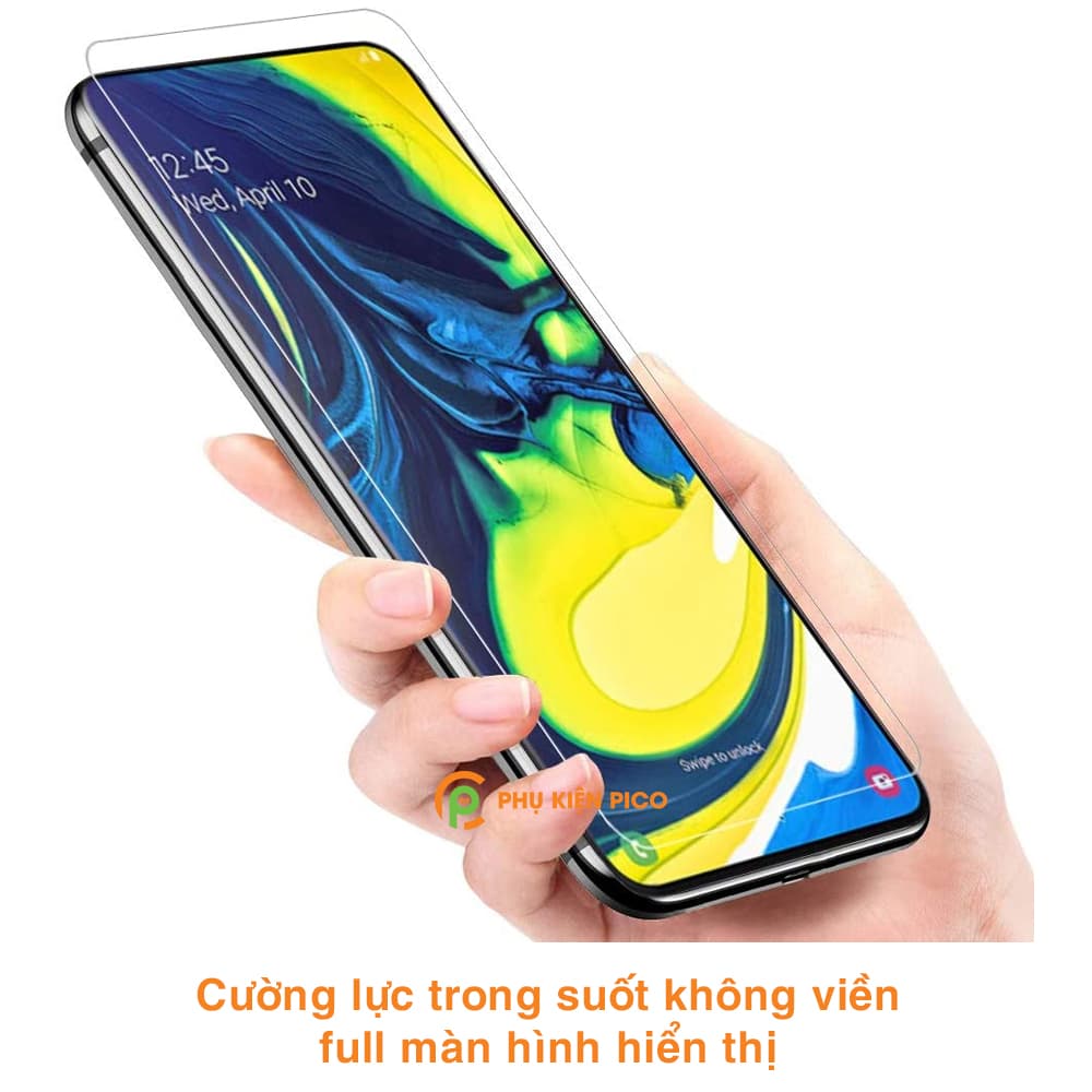 Kính cường lực Samsung A80 full màn hình chính hãng Gor dùng chung với mọi loại ốp lưng - 3