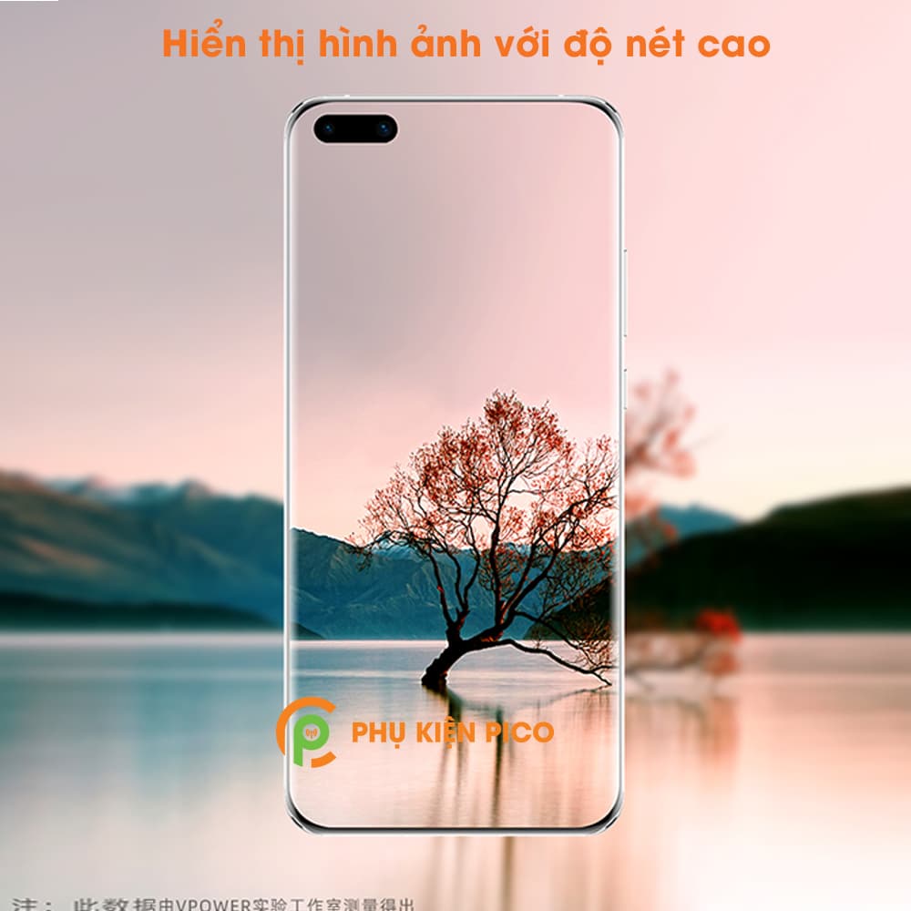 Dán camera Huawei P40 cường lực camera trong suốt độ cứng 7H - 4